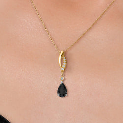 Pendant in 925 Sterling Silver and 10K Yellow Gold