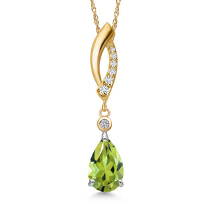 Pendant in 925 Sterling Silver and 10K Yellow Gold