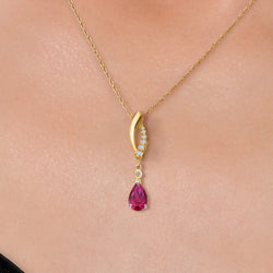 Pendant in 925 Sterling Silver and 10K Yellow Gold