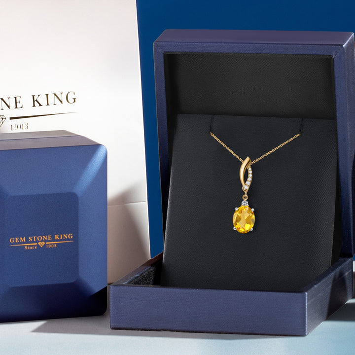Pendant in 925 Sterling Silver and 10K Yellow Gold