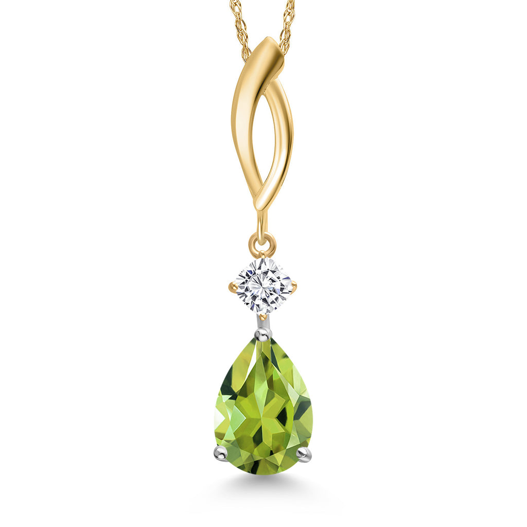 Pendant in 925 Sterling Silver and 10K Yellow Gold