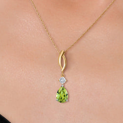 Pendant in 925 Sterling Silver and 10K Yellow Gold