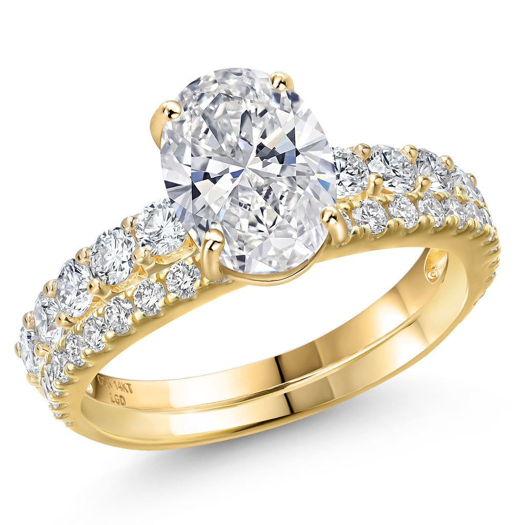 Center 2ct_5_Ring in 14K Yellow Gold