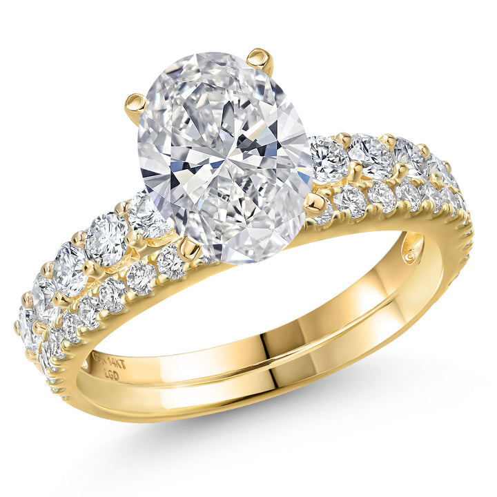 Center 2.5ct_5_Ring in 14K Yellow Gold