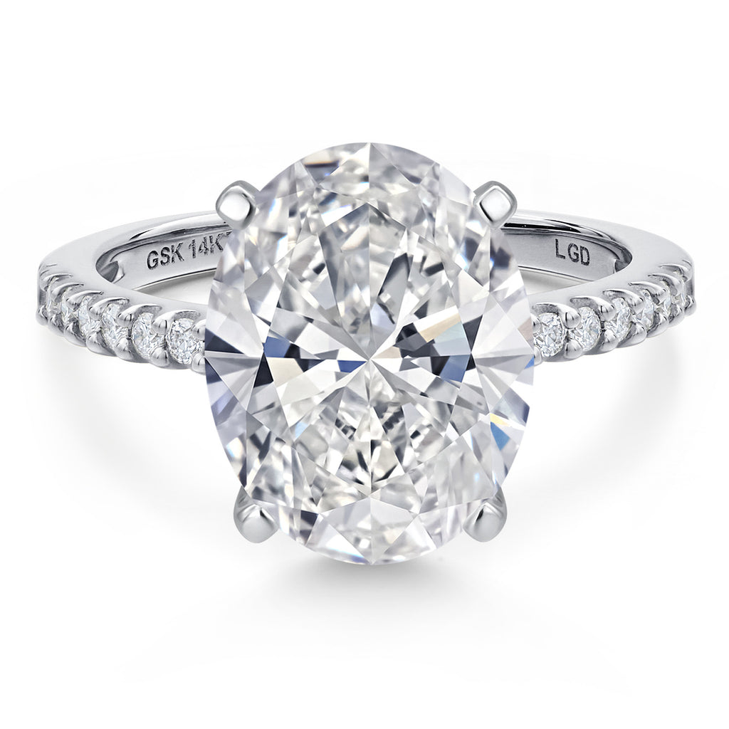 Ring in 14K White Gold