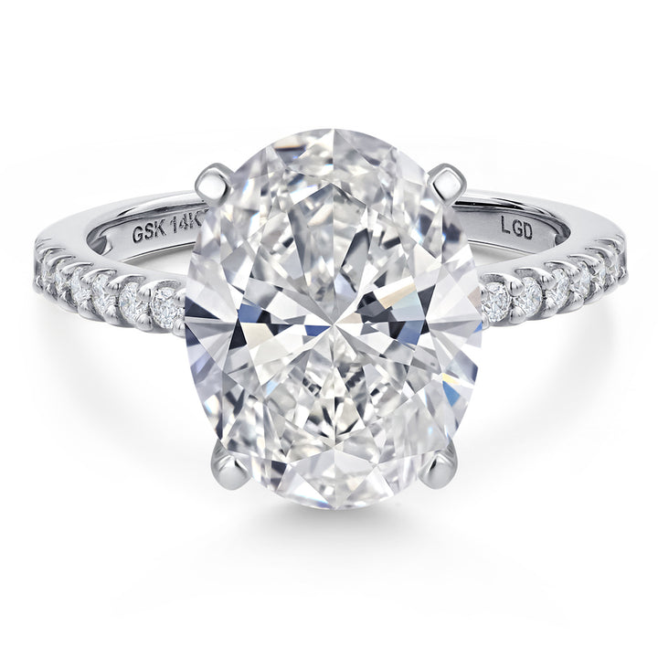 Ring in 14K White Gold