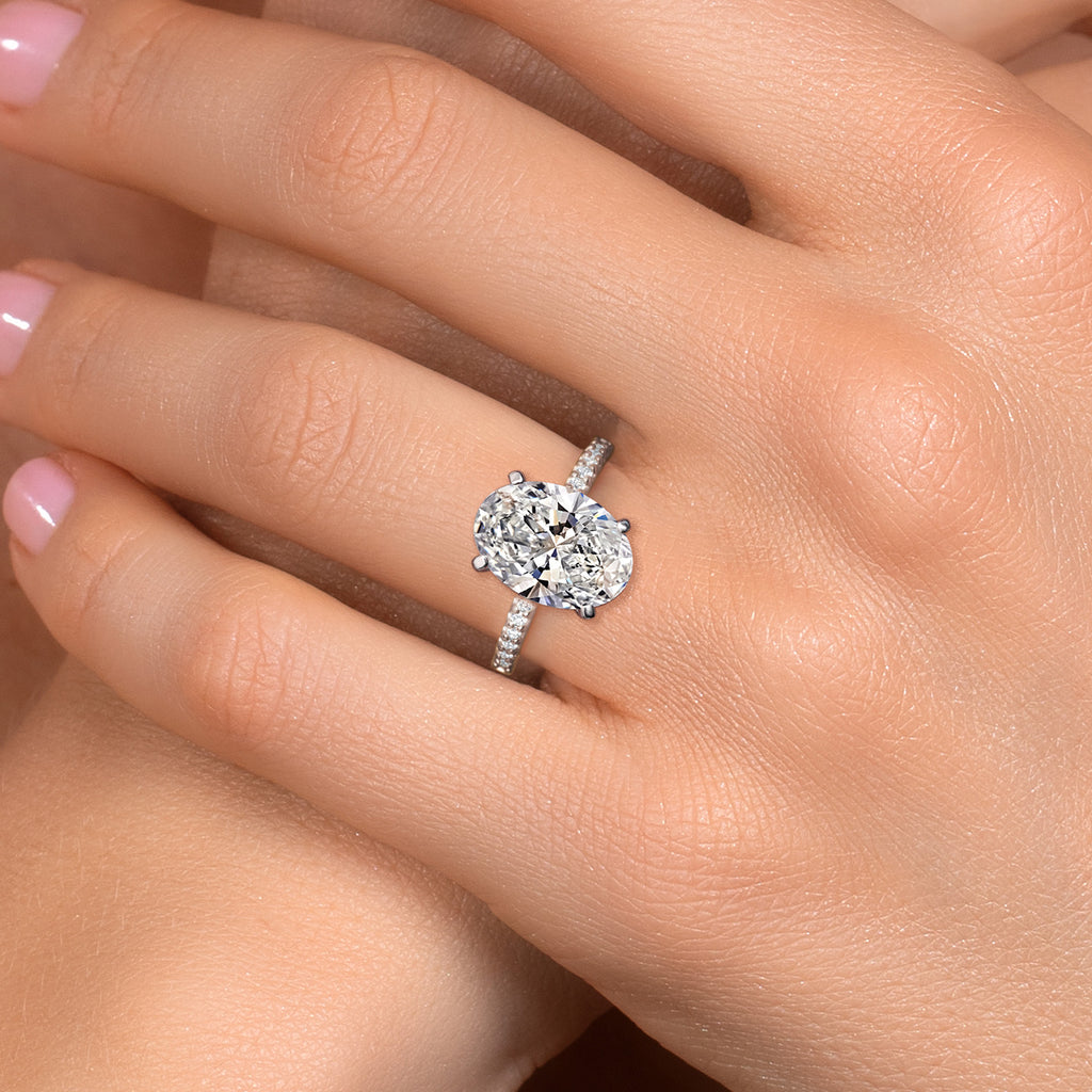 Ring in 14K White Gold