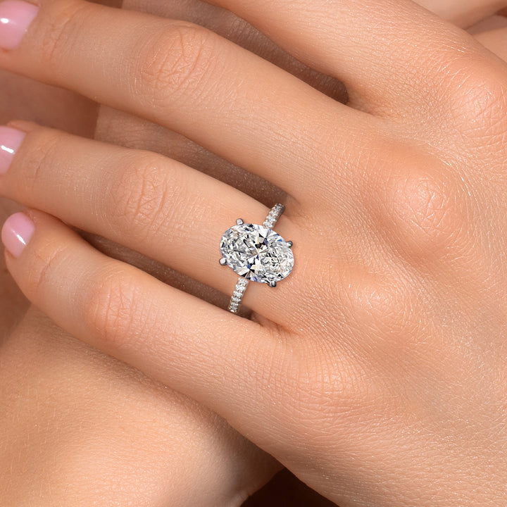 Ring in 14K White Gold
