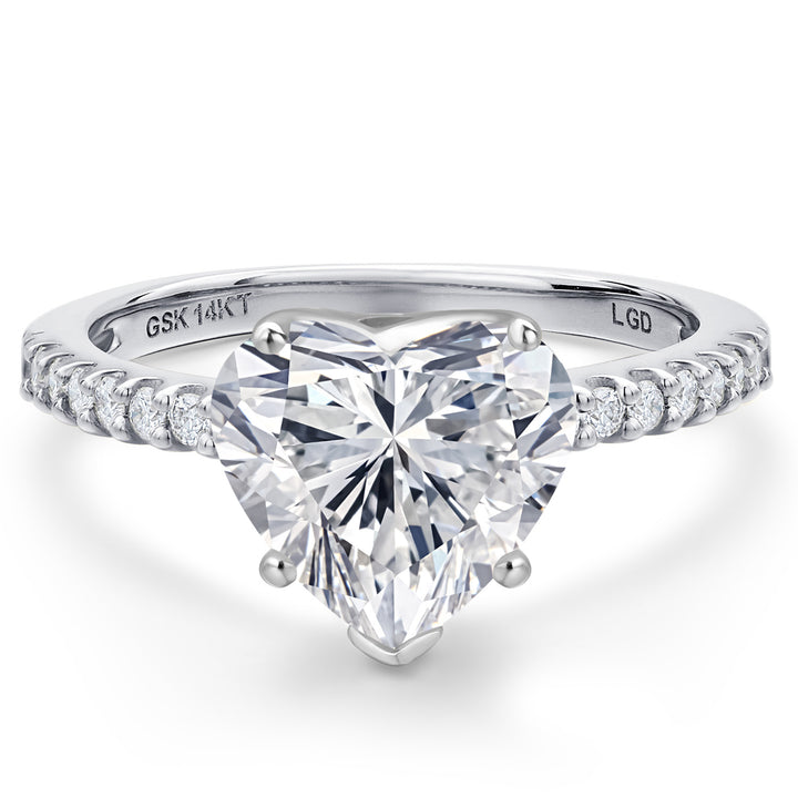 Ring in 14K White Gold
