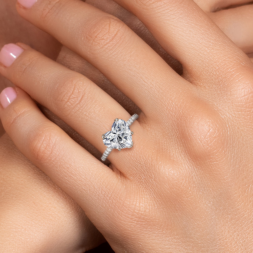 Ring in 14K White Gold