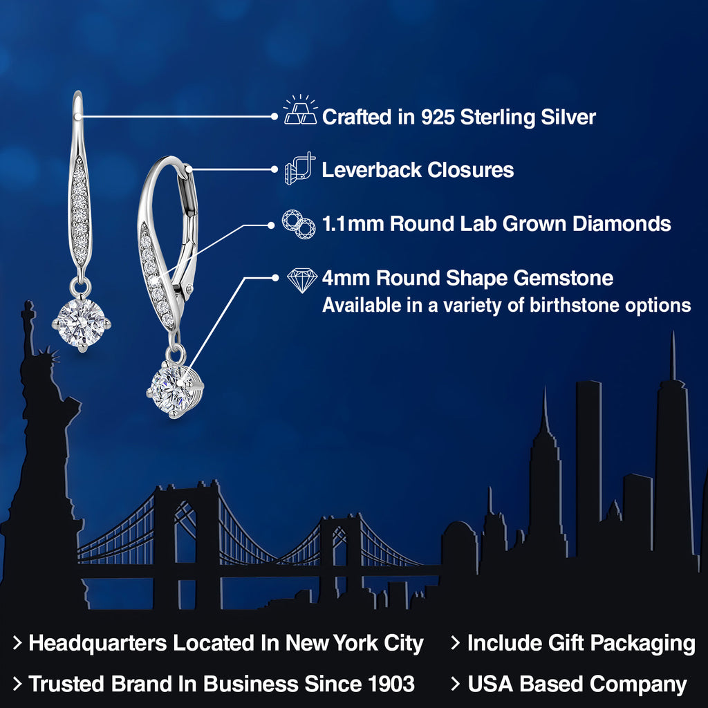 Earrings in 925 Sterling Silver