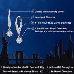 Earrings in 925 Sterling Silver