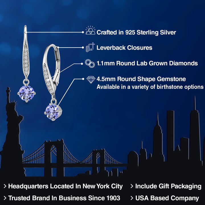 Earrings in 925 Sterling Silver