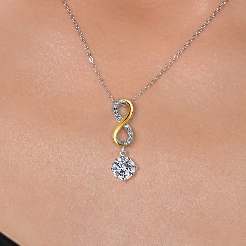 Pendant in 925 Sterling Silver and 10K Yellow Gold