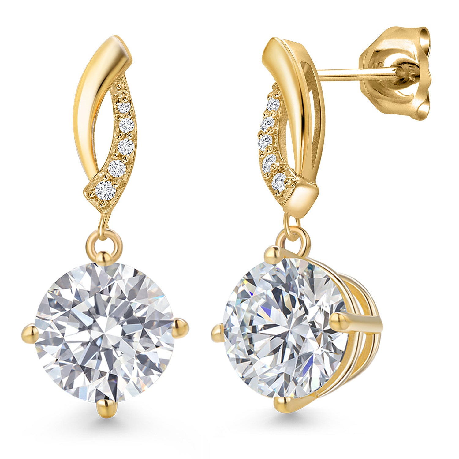 Earrings in 10K Yellow Gold