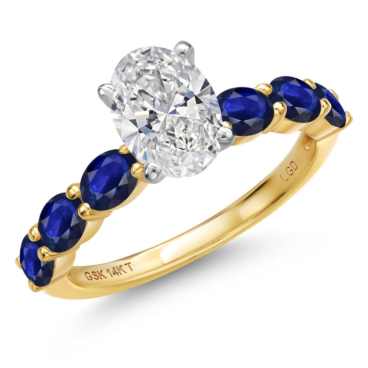 Center 1ct_5_Ring in 14K Two Tone Gold