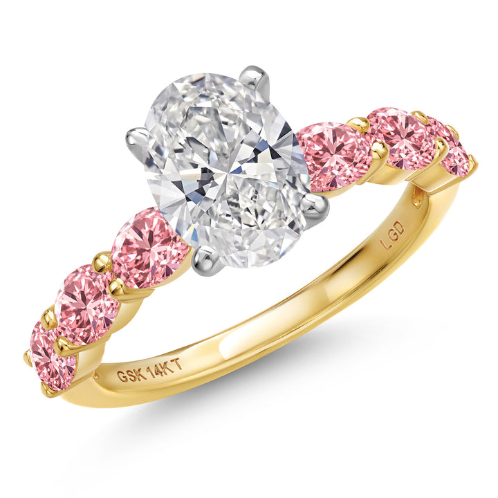 Center 1.5ct_14K Two Tone Gold_6_Ring in 14K Two Tone Gold