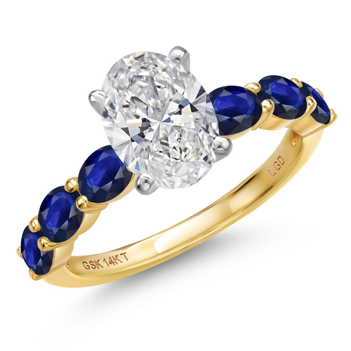 Center 1.5ct_5_Ring in 14K Two Tone Gold