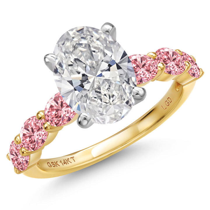 Center 2ct_5_Ring in 14K Two Tone Gold