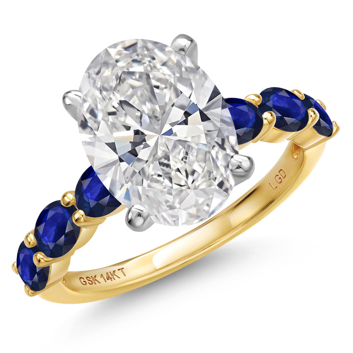 Center 4ct_5_Ring in 14K Two Tone Gold