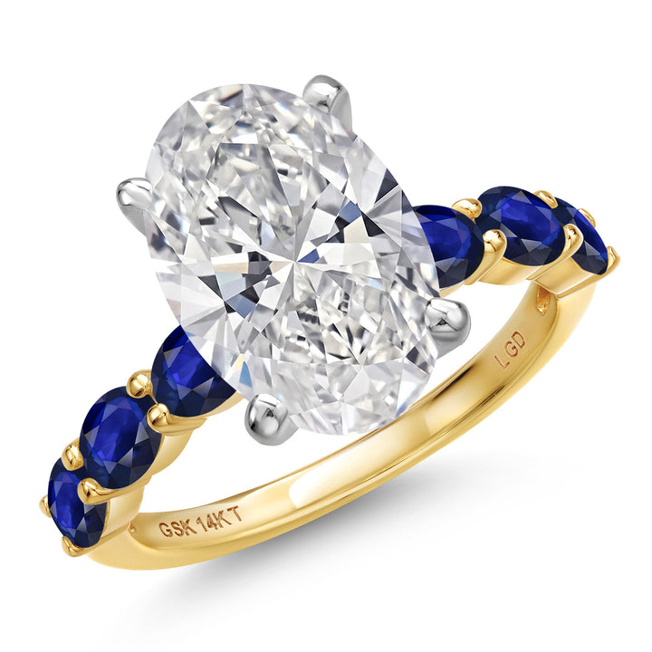 Ring in 14K Two Tone Gold