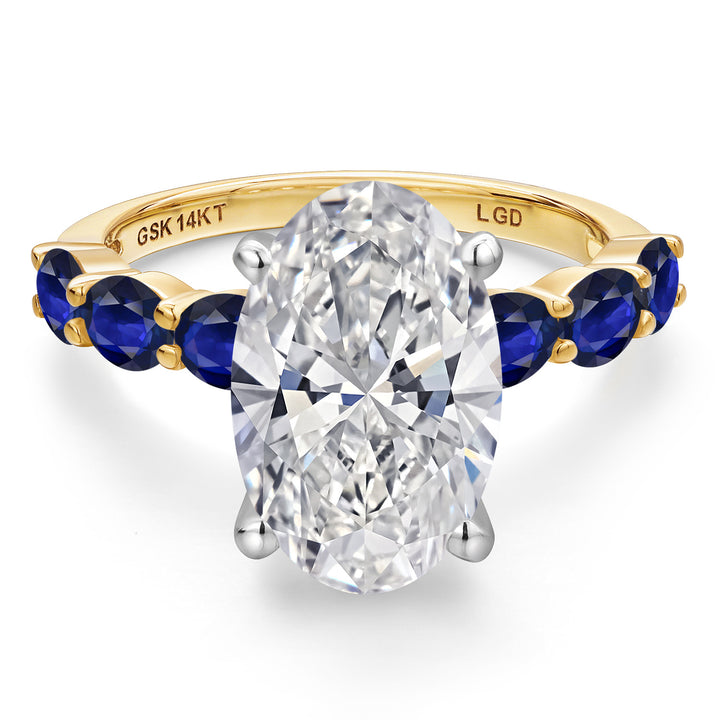 Ring in 14K Two Tone Gold