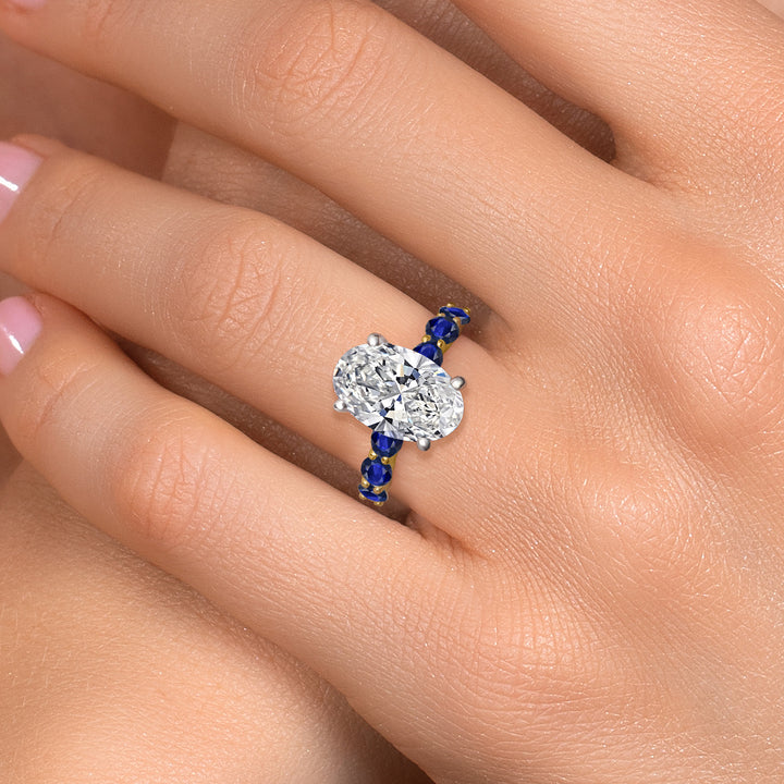 Ring in 14K Two Tone Gold