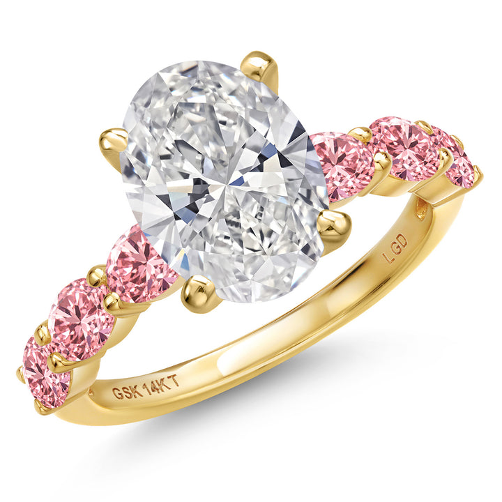 Center 2.5ct_5_Ring in 14K Yellow Gold