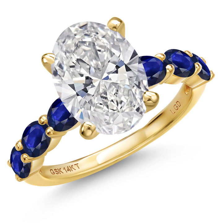 Center 3ct_14K Yellow Gold_7_Ring in 14K Yellow Gold