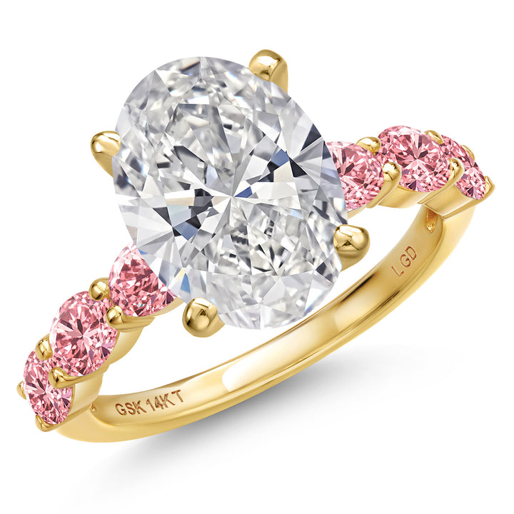 Center 4ct_5_Ring in 14K Yellow Gold