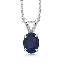 Pendant in 10K White Gold