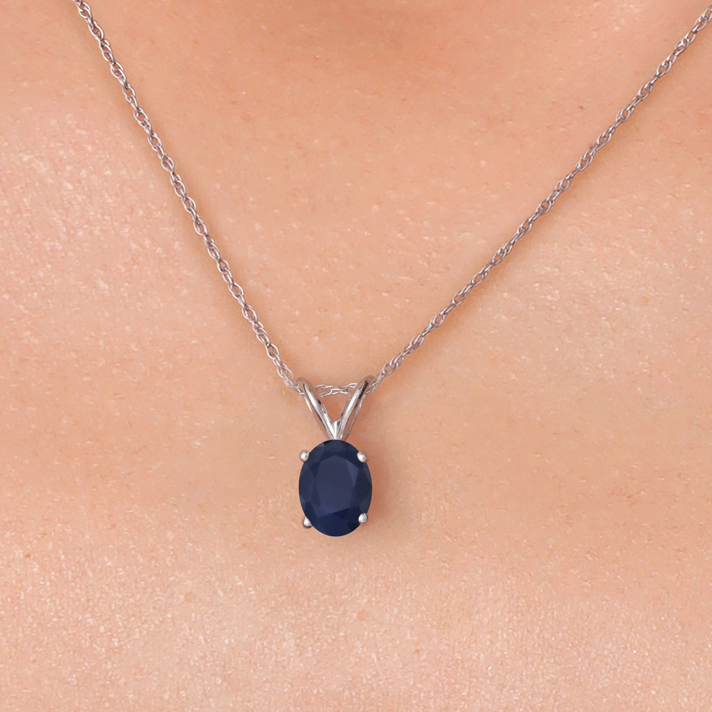 Pendant in 10K White Gold
