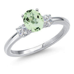 Prasiolite_7_Ring in 14K White Gold