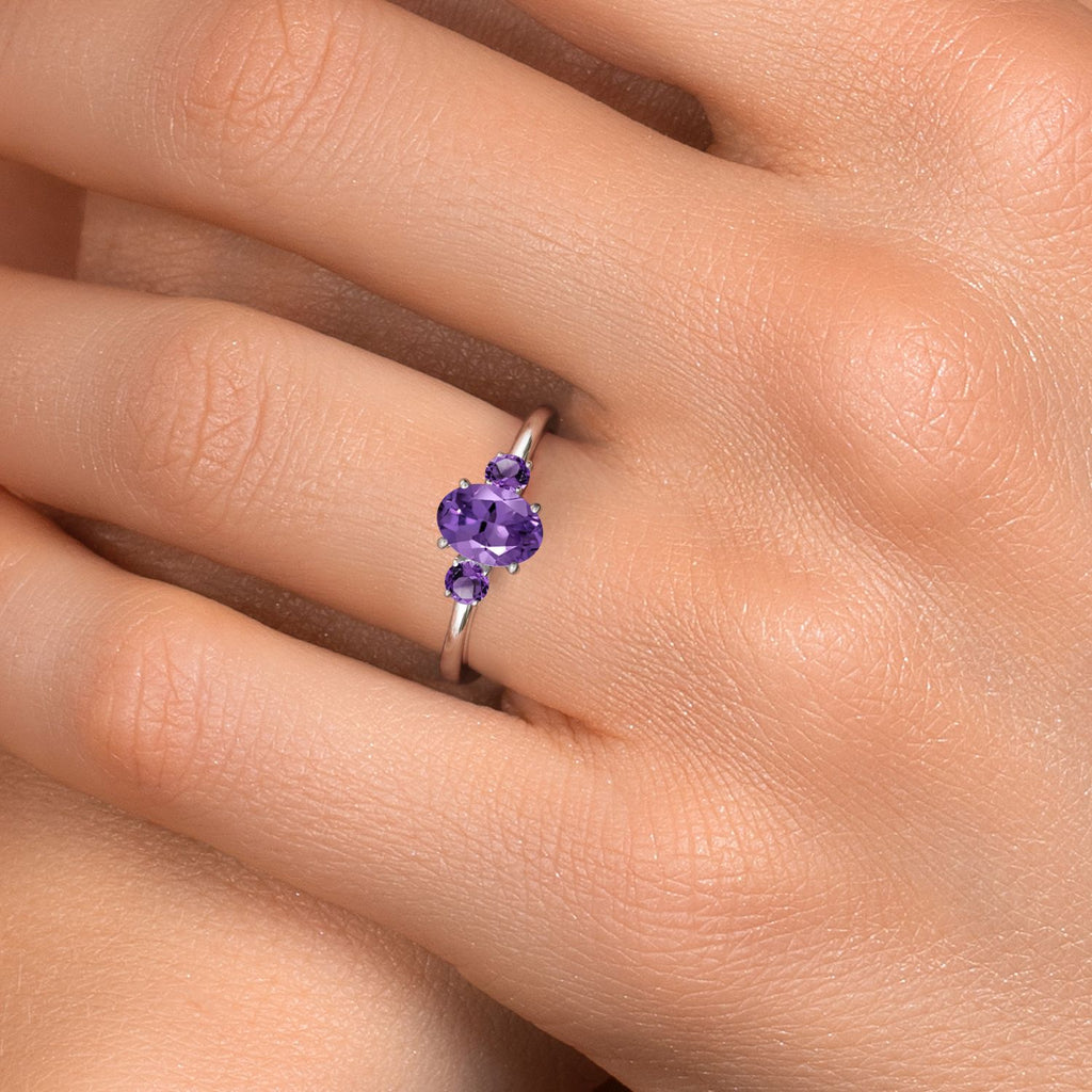 Ring in 14K White Gold