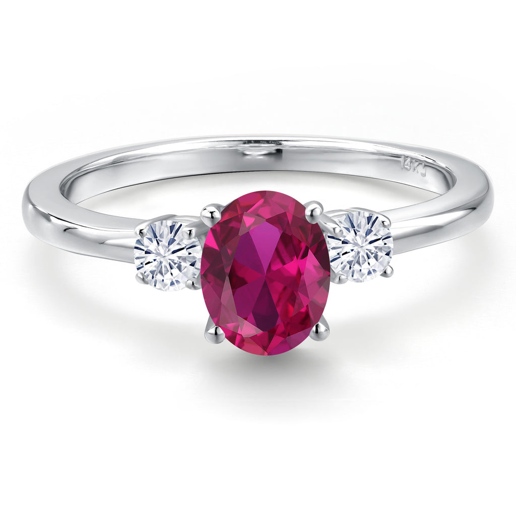 Created Ruby - July_8_Ring in 14K White Gold
