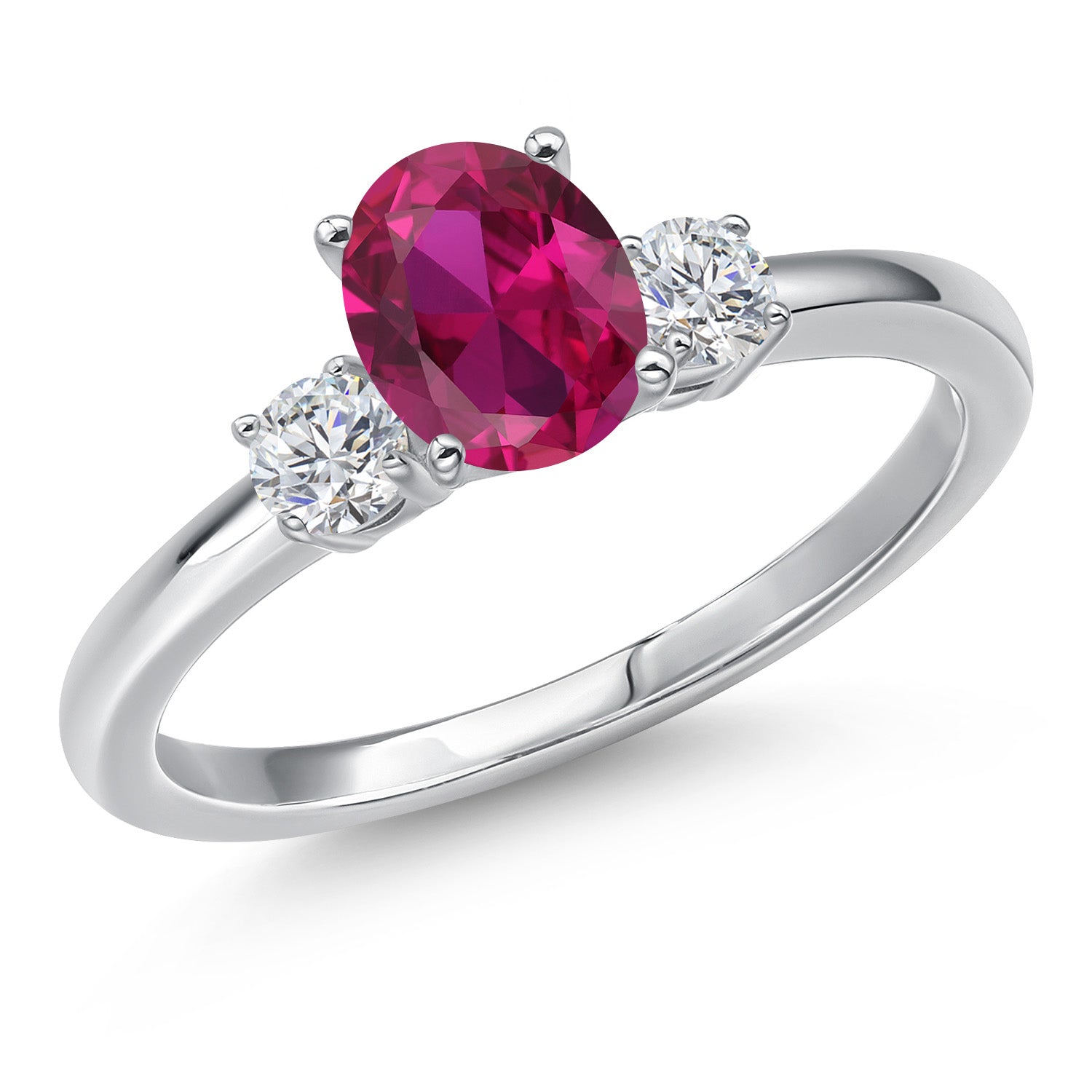 Created Ruby - July_8_Ring in 14K White Gold