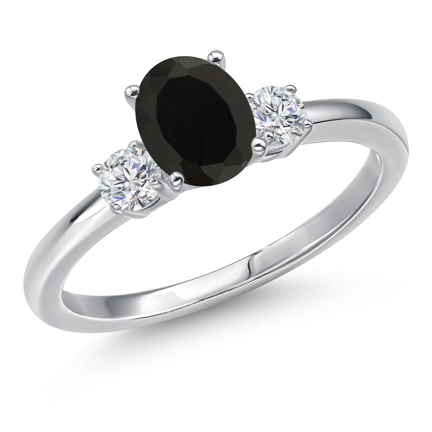 Onyx - December_9_Ring in 14K White Gold