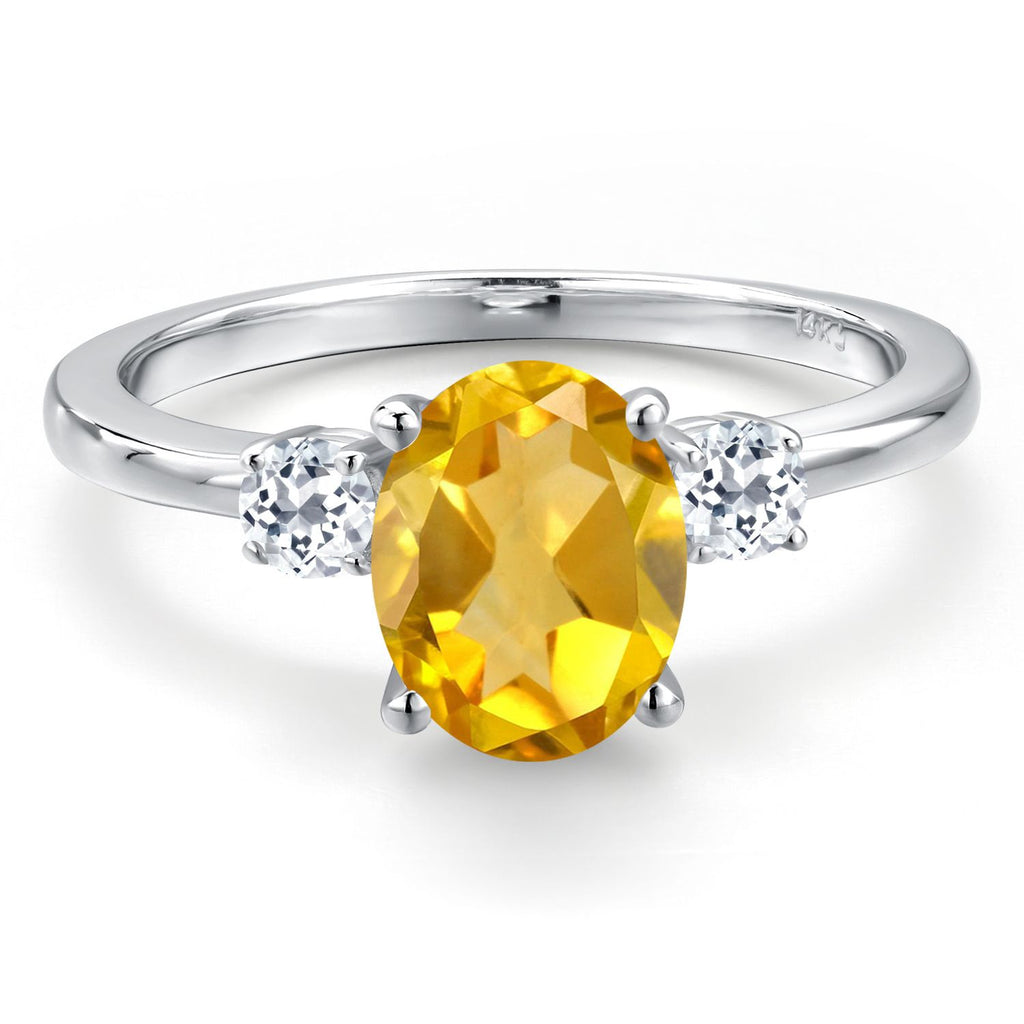 Ring in 14K White Gold