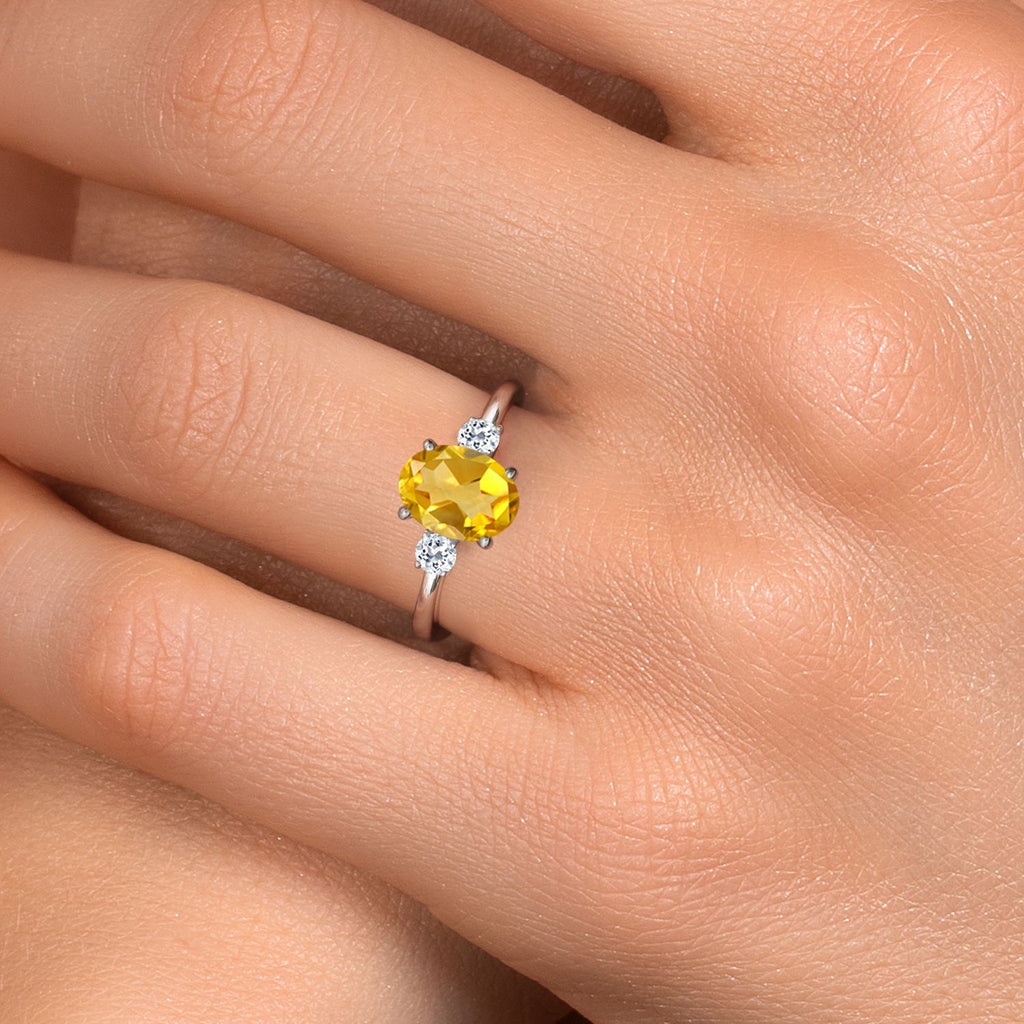 Ring in 14K White Gold