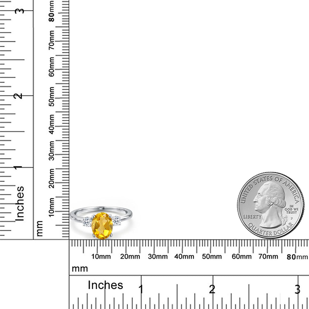Ring in 14K White Gold