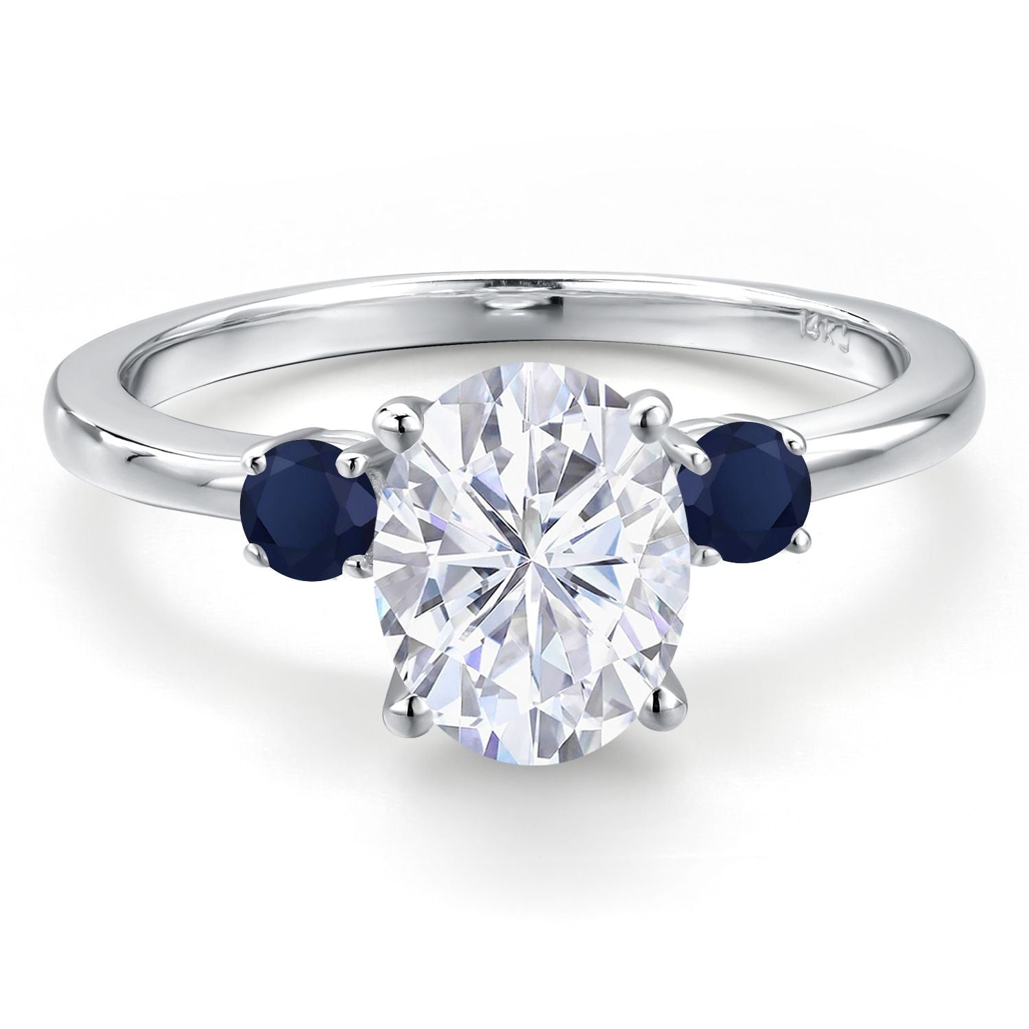 Ring in 14K White Gold