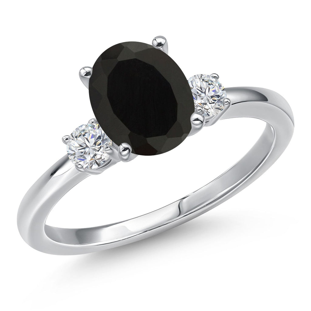 Onyx - December_6_Ring in 14K White Gold