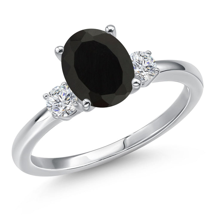 Onyx - December_5_Ring in 14K White Gold