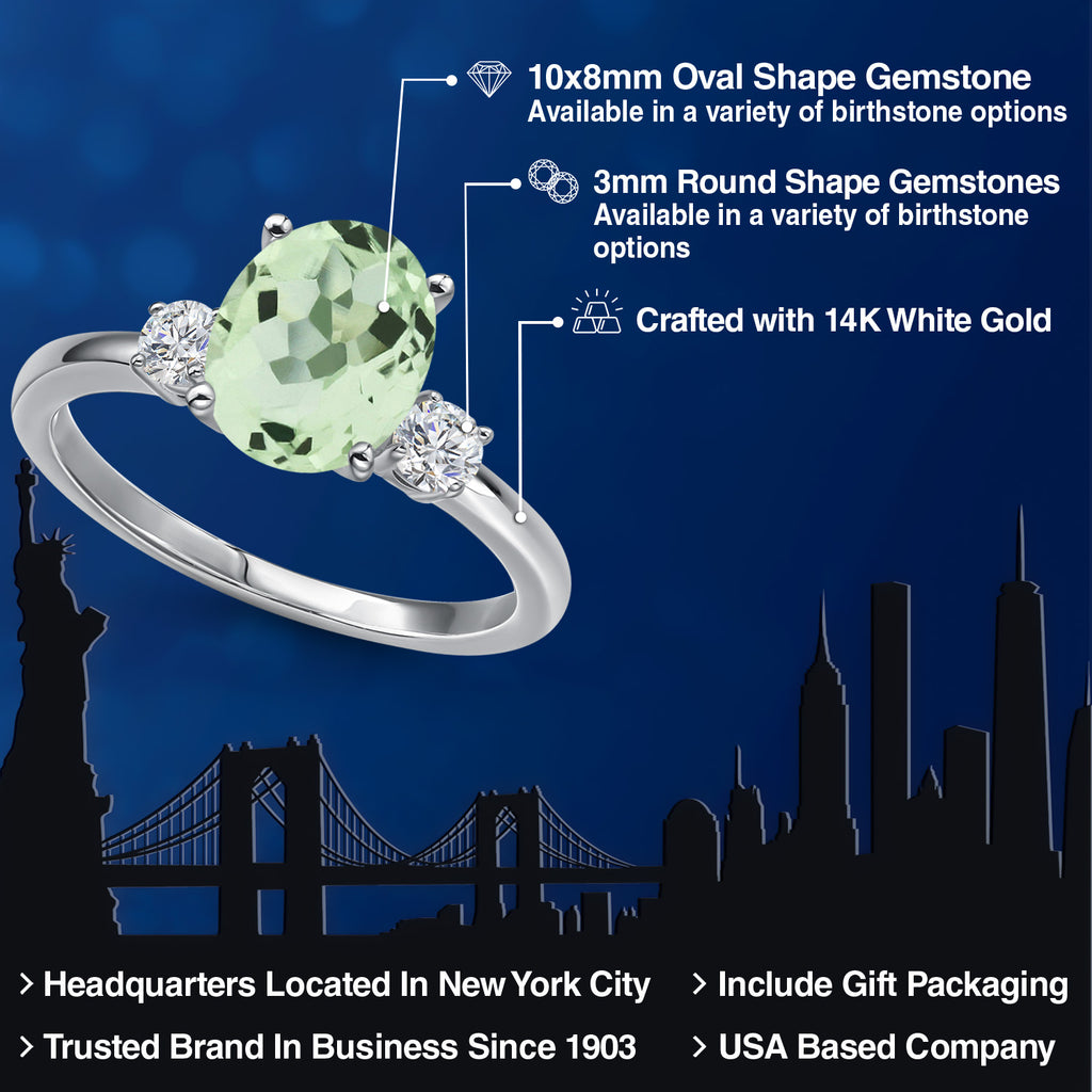 Prasiolite_6_Ring in 14K White Gold