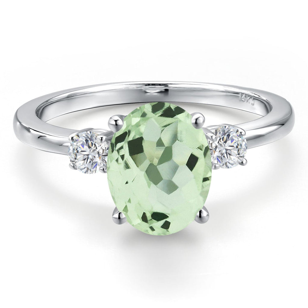 Prasiolite_6_Ring in 14K White Gold