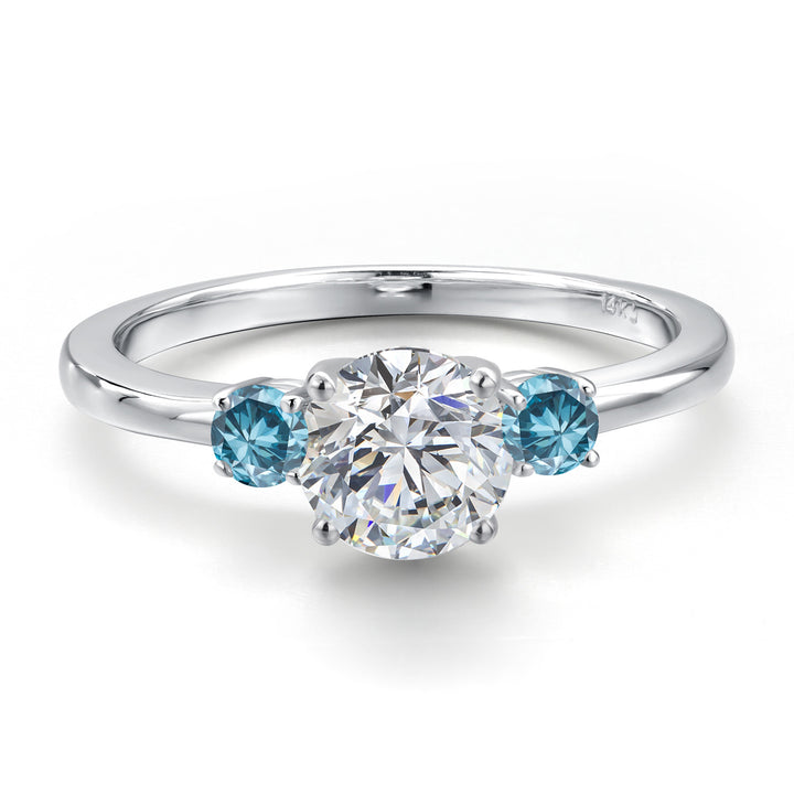 Ring in 14K White Gold