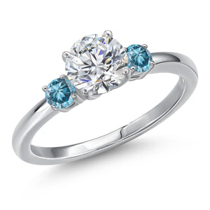 Ring in 14K White Gold