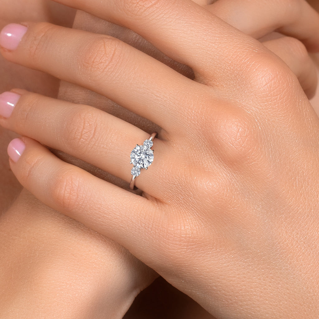 Ring in 14K White Gold