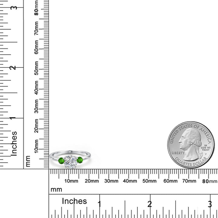 Ring in 14K White Gold