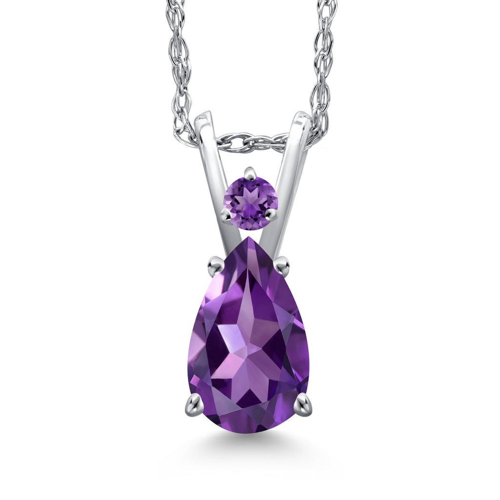 Pendant in 14K White Gold